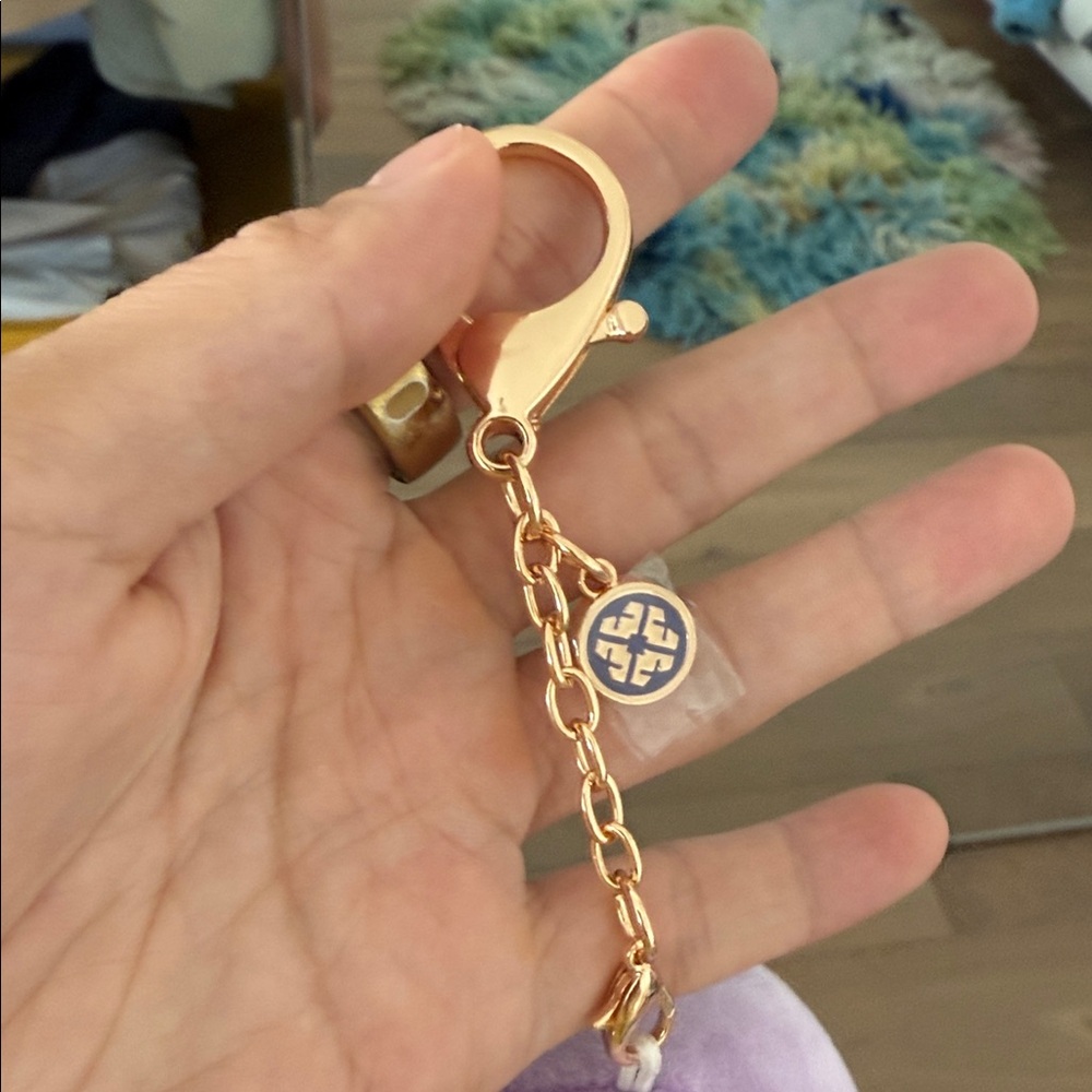 Tatcha Purple Plush Bunny Keychain - Picture 2 of 4